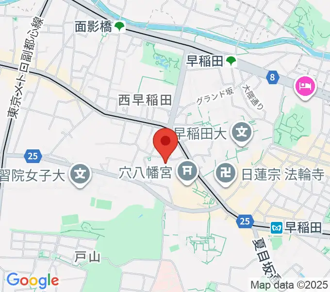 トーキョーコンサーツ・ラボの地図