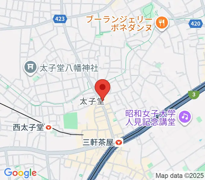 三軒茶屋come togetherの地図