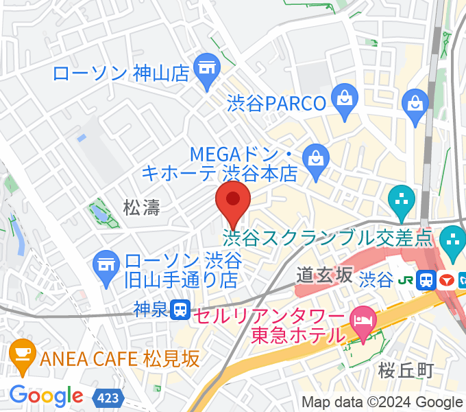 渋谷LOFT9の場所