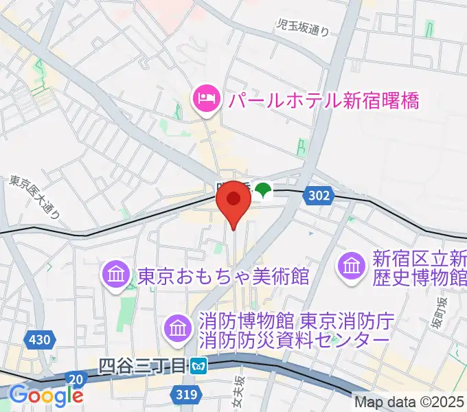 曙橋Bar461の地図