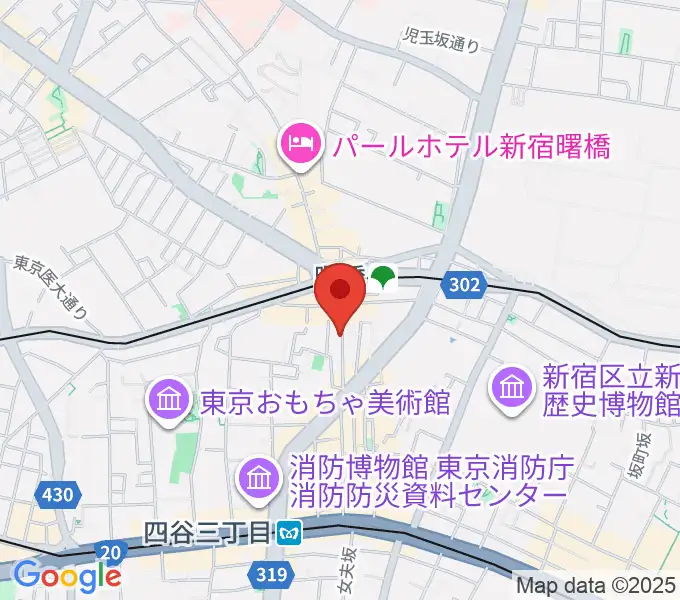 曙橋Bar461の地図
