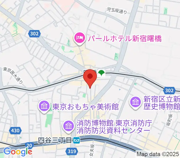曙橋Bar461の地図