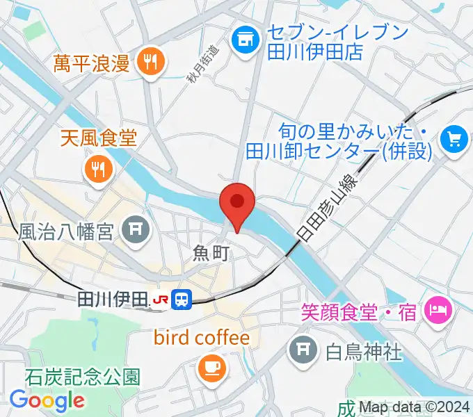 田川ダイアモンドムーンの地図