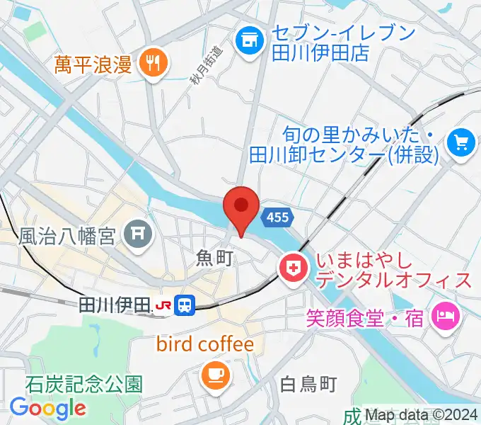 田川ダイアモンドムーンの地図