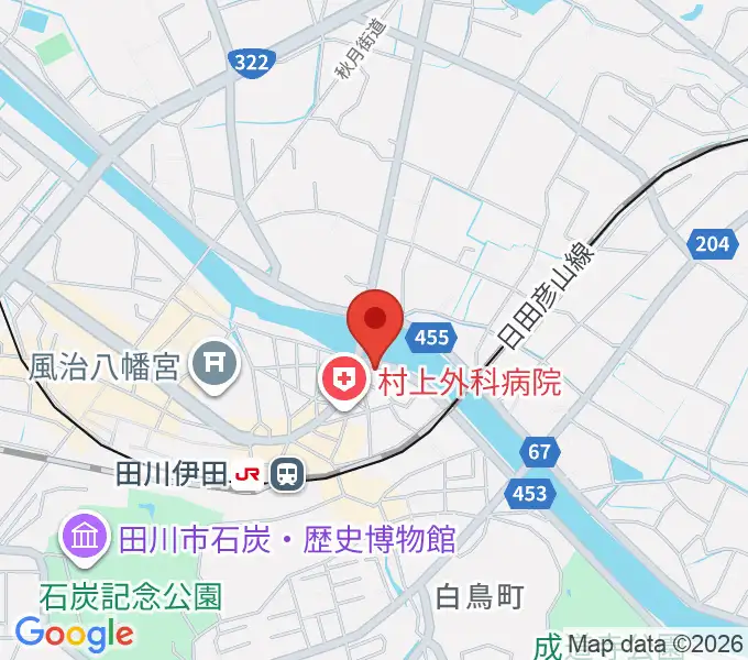 田川ダイアモンドムーンの地図