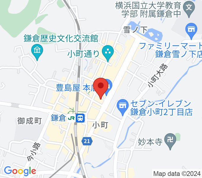 鎌倉ダフネの場所