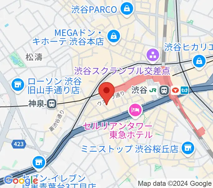 ノナカ・アンナホールの地図