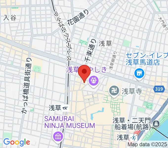 浅草九劇（アサクサキュウゲキ）の地図