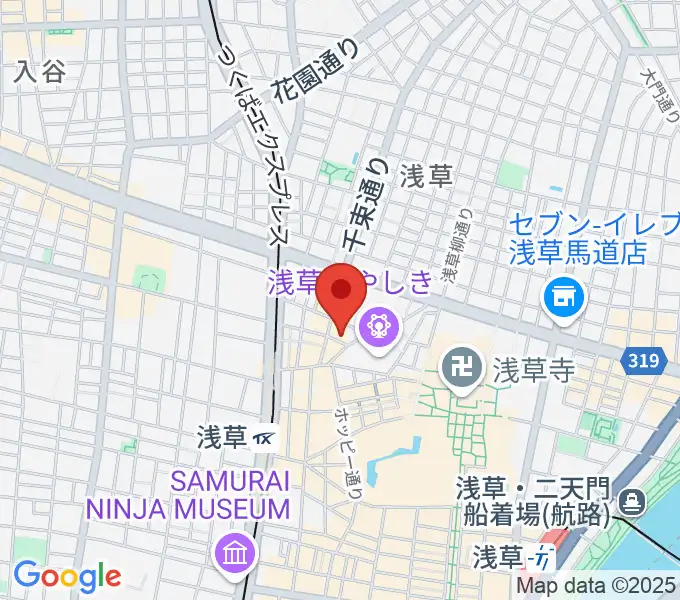 浅草九劇（アサクサキュウゲキ）の地図