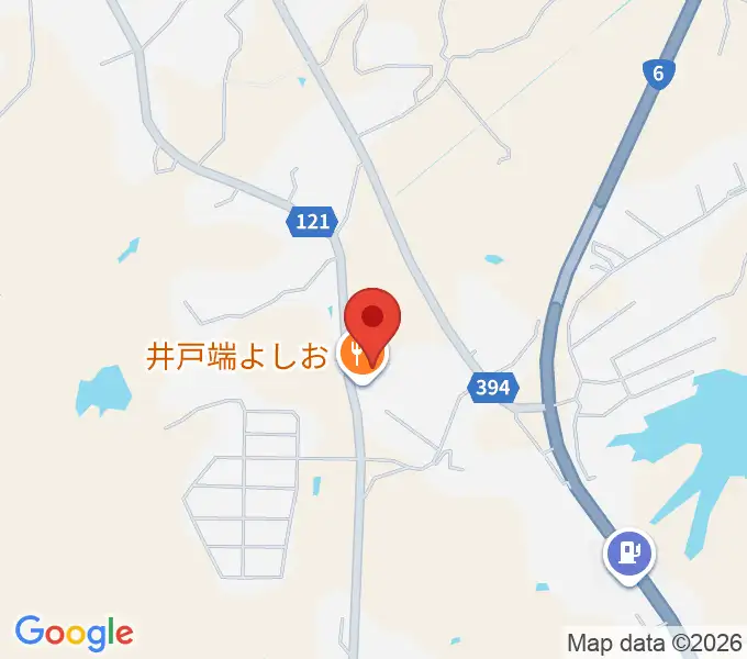 音屋ホールの地図