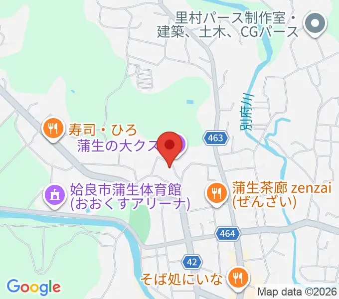 八幡スタジオの地図