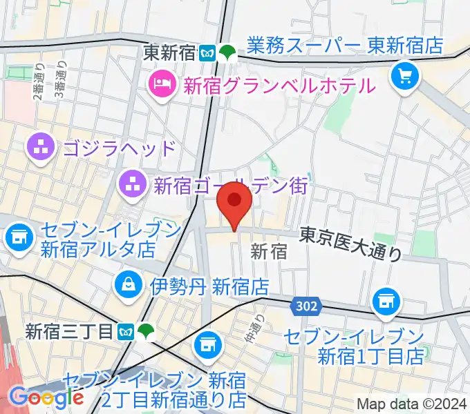 東京音楽院の地図