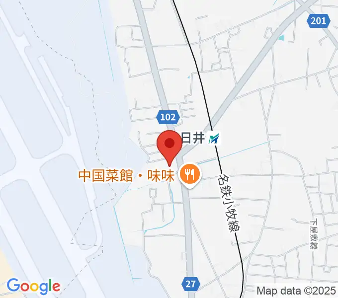 音楽教室ココハ春日井校の地図