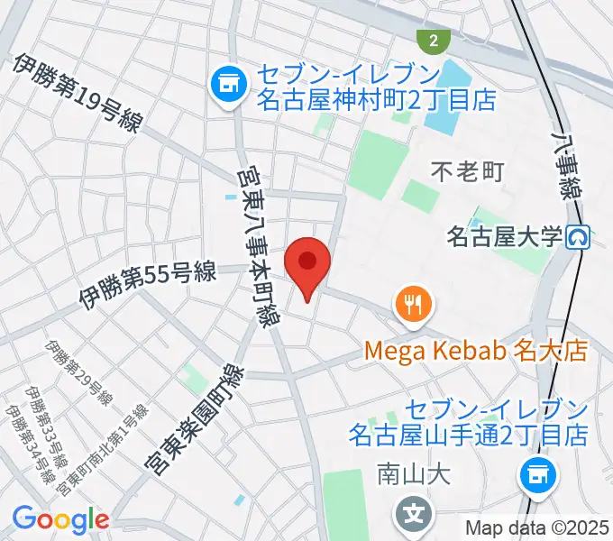 ムジーク・ゾリステンの地図