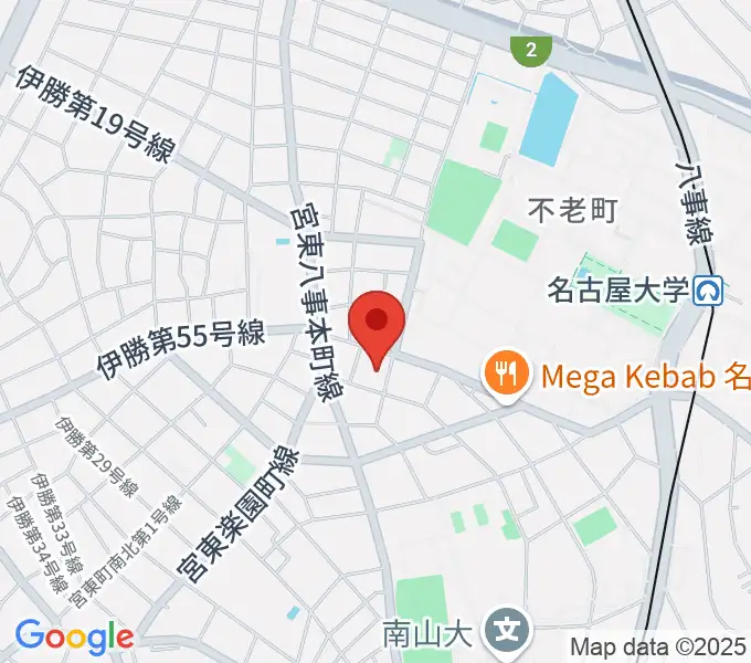 ムジーク・ゾリステンの地図
