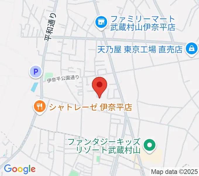 小柳音楽教室の地図