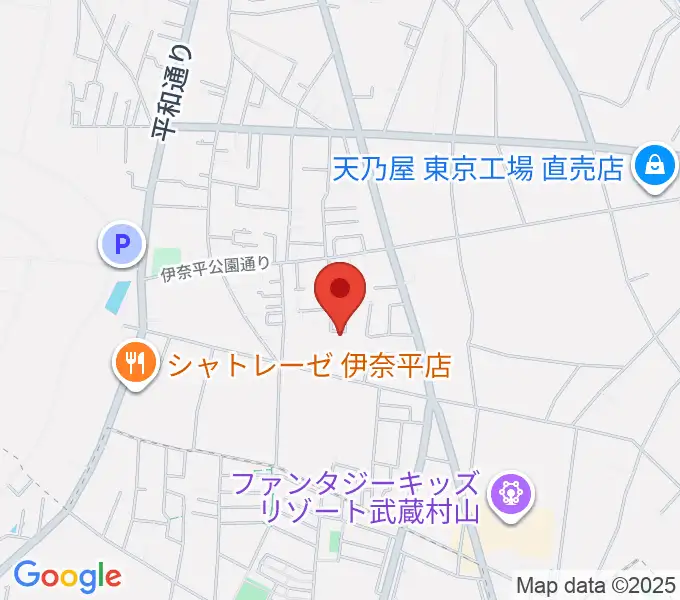 小柳音楽教室の地図