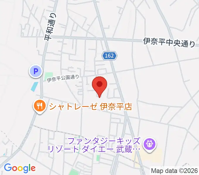 小柳音楽教室の地図