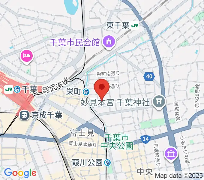 music lounge BAHAMAの地図