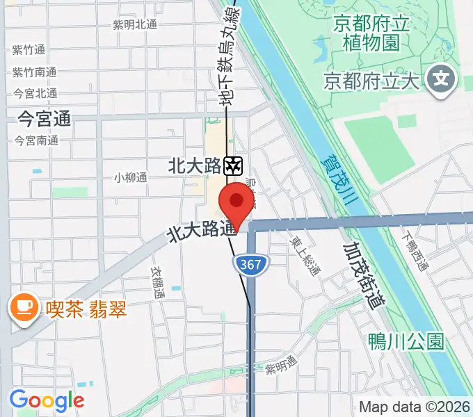 Radio Mix Kyotoの地図