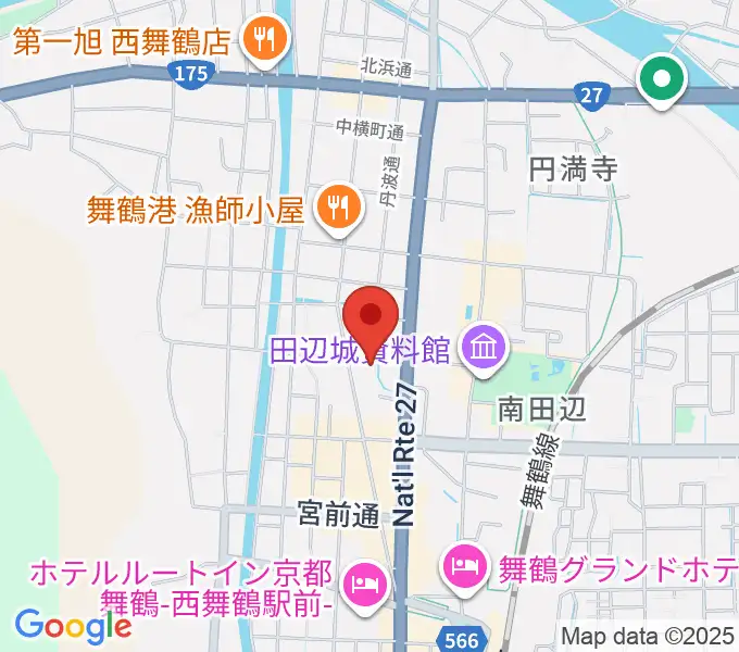 FMまいづるの地図