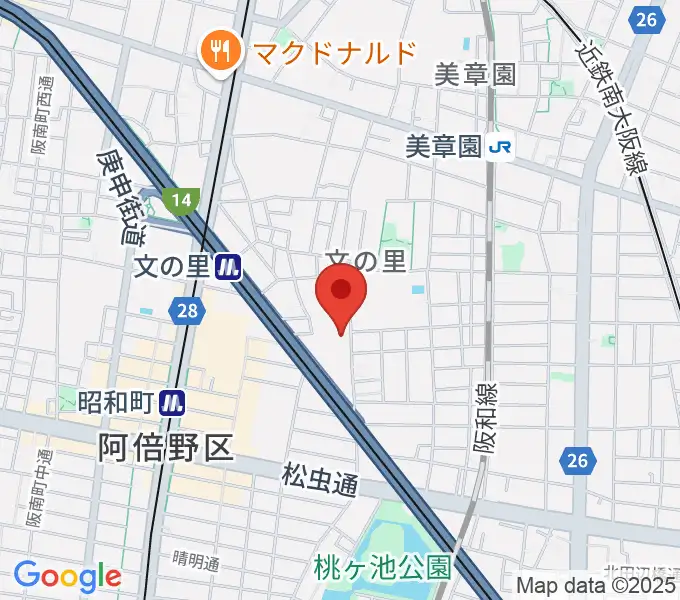 IS STUDIO（アイエススタジオ）の地図