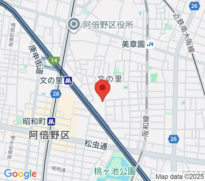 IS STUDIOの地図