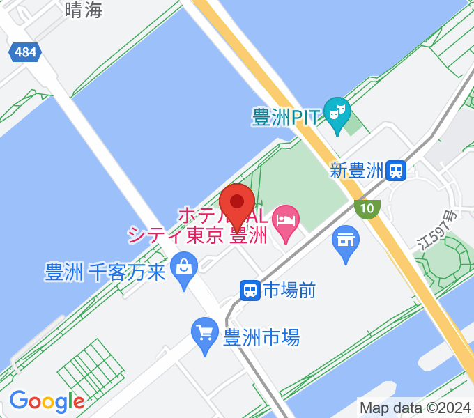 IHIステージアラウンド東京の場所