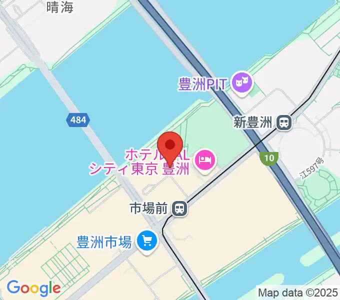 IHIステージアラウンド東京の地図