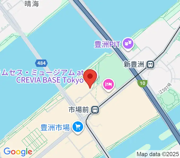 IHIステージアラウンド東京の地図