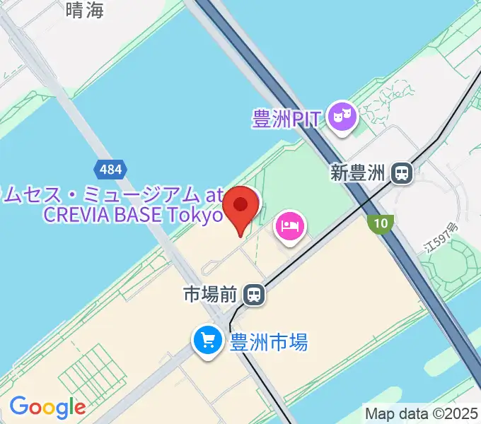 IHIステージアラウンド東京の地図