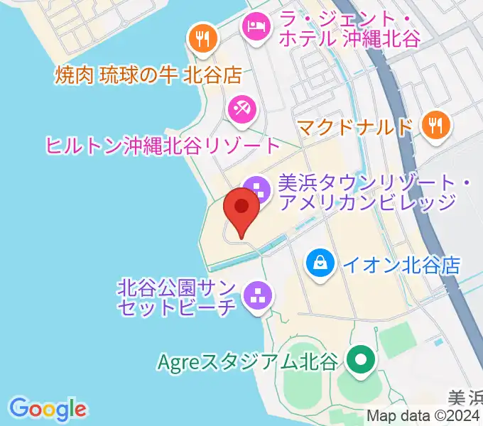 ライブハウスモッズの地図