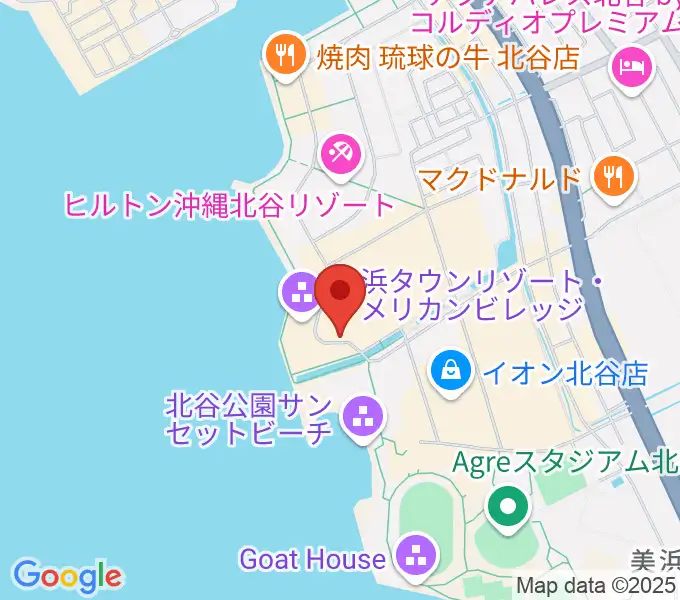 ライブハウスモッズの地図
