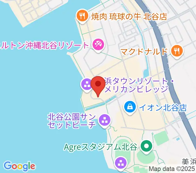 ライブハウスモッズの地図