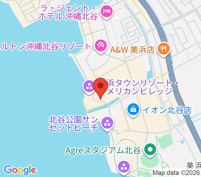 ライブハウスモッズの地図