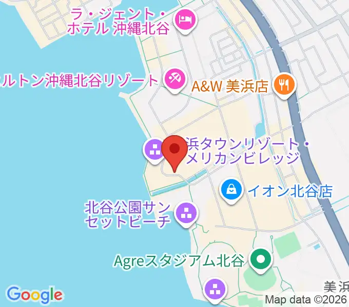 ライブハウスモッズの地図