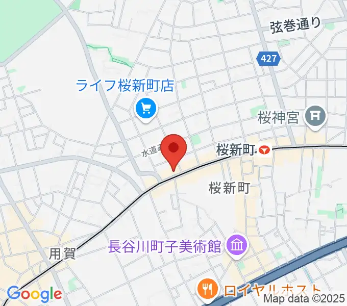 桜新町NEIGHBORの地図