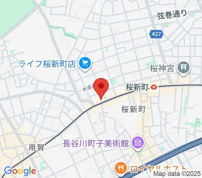桜新町NEIGHBORの地図