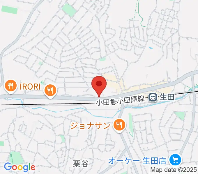 サウンドスタジオ ドーンの地図