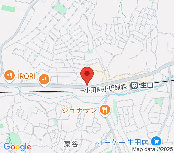 サウンドスタジオ ドーンの地図