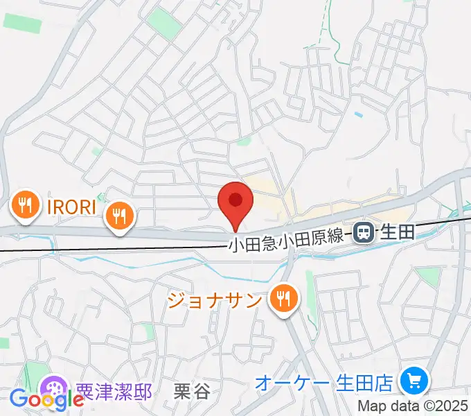 サウンドスタジオ ドーンの地図