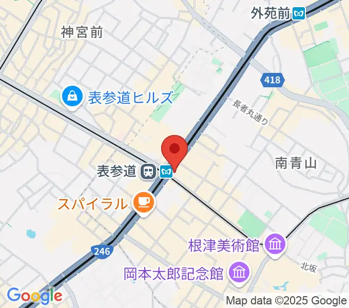 WALL&WALLの地図