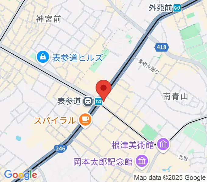 WALL&WALLの地図