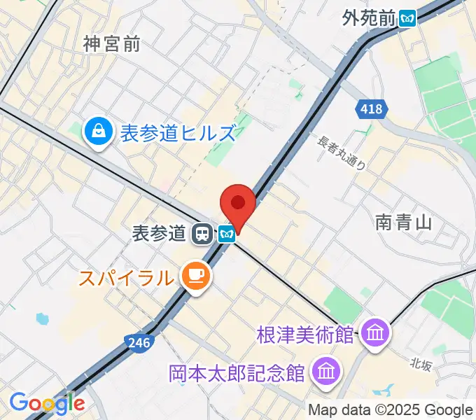 WALL&WALLの地図