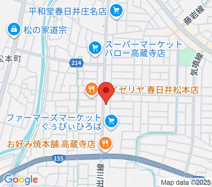 Bizen Worksの地図