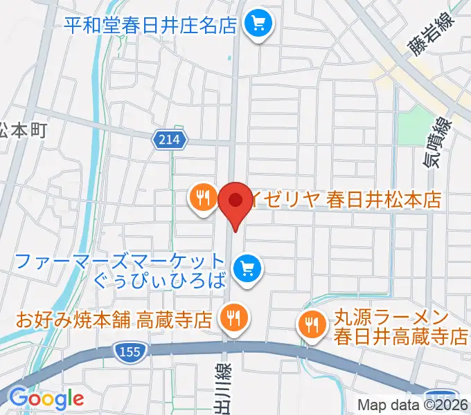 Bizen Worksの地図