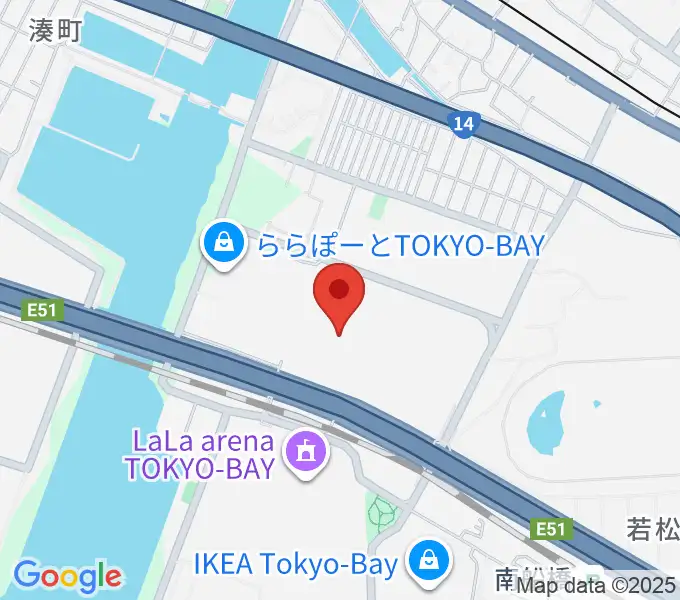 伊藤楽器 ららぽーとTOKYO-BAY店の地図