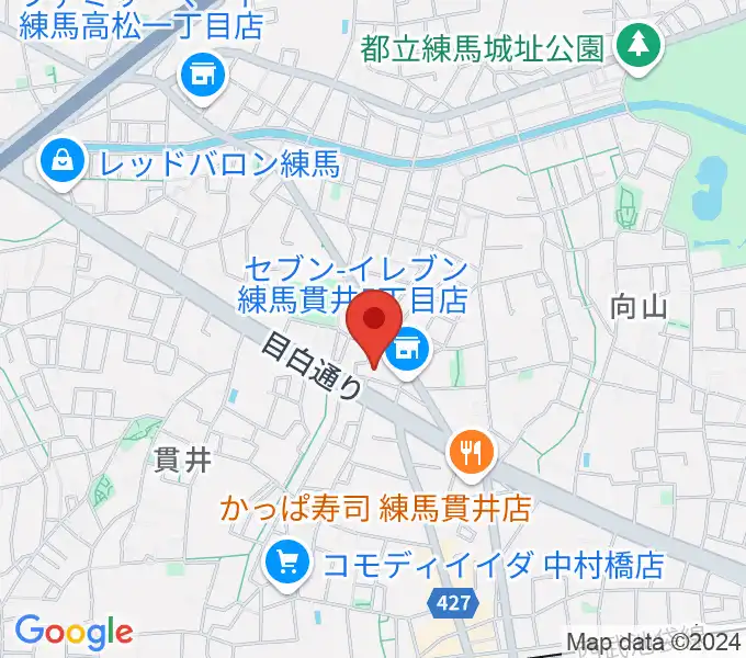 いしはら音楽教室の地図