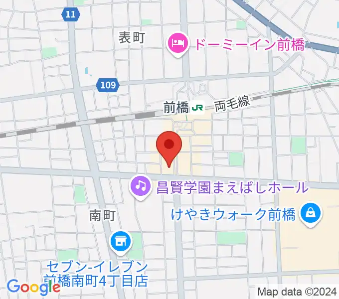 ブラスデコの地図