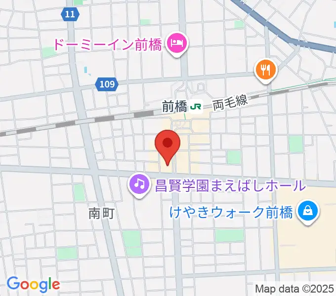 ブラスデコの地図